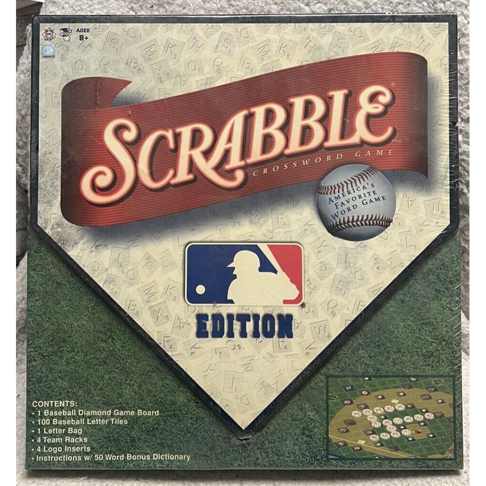 Scrabble‎ MLB Edition * NEW* Factory Sealed
